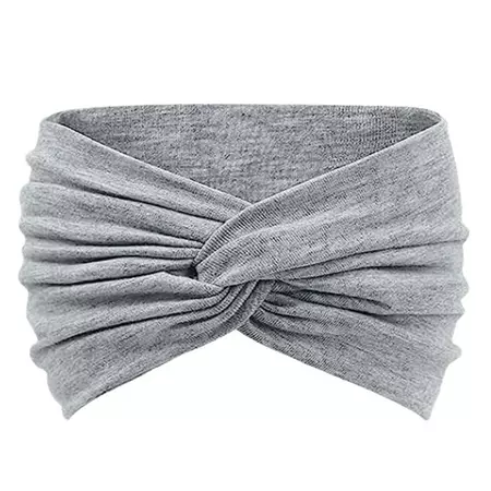 Grey Knot Headband