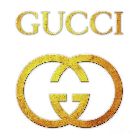 Gucci Logo - 98 Digital Art by Prar Kulasekara