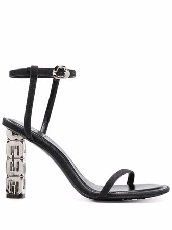 Givenchy G Cube Heel open-toe Sandals - Farfetch