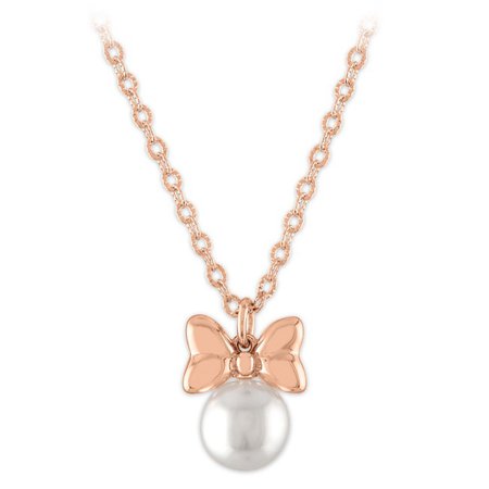 Minnie Mouse Pearl Pendant Necklace | shopDisney