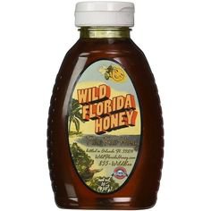 Wild Florida Honey 16oz (100% pure, natural, raw honey)