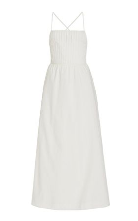Kenzie Open-Back Cotton Maxi Dress By Posse | Moda Operandi