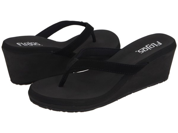 Flojos - Olivia (Black) Women's Sandals