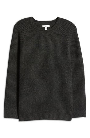 BP. Plaited Stitch Recycled Blend Crewneck Sweater | Nordstrom