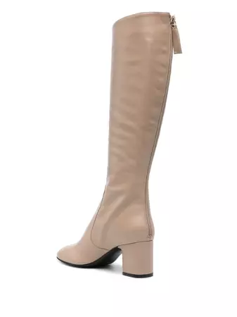 BY FAR Miller knee-high Leather Boots - Farfetch