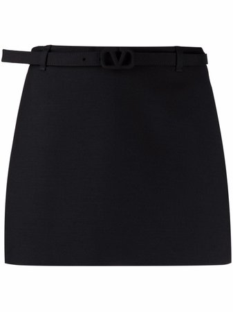 Valentino high-waisted Belted Skirt