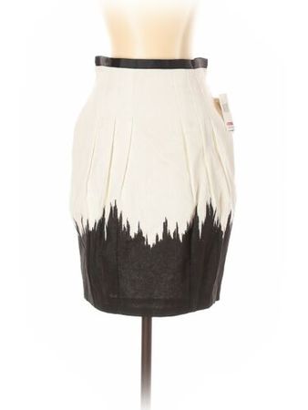 NWT Kenzie Women Ivory Casual Skirt 4 | eBay