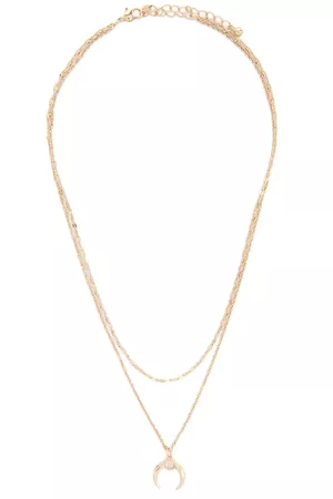 Crescent Moon Pendant Necklace | Forever 21