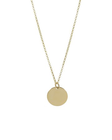 Coin medal gold - Gold necklaces - Trium Jewelry