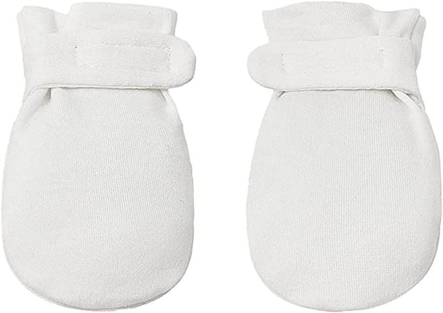 Amazon.com: Newborn Baby No Scratch Mittens Stay On, 100% Cotton Breathable, Adjustable Infant Gloves for Baby Boys Girls Mittens: Clothing, Shoes & Jewelry
