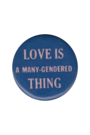 vintage gay button ❦ clip by strangebbeast