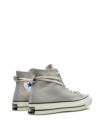 Converse Lace X Fear Of God Chuck 70 Hi String Sneakers in Grey (Gray) for Men - Lyst