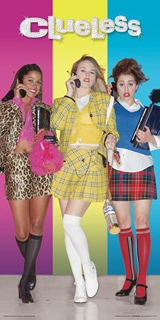 Amazon.com: Culturenik Clueless Dionne Cher and Tai Standing Teen Comedy Movie Film Print (Unframed 12x24 Poster): Posters & Prints