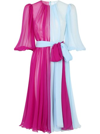 Dolce & Gabbana Robe Bicolore à Effet De Transparence - Farfetch