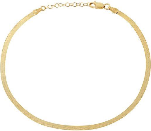 The Flat Chain Anklet