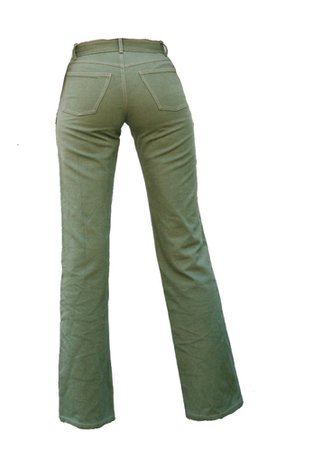 green carpenter trousers