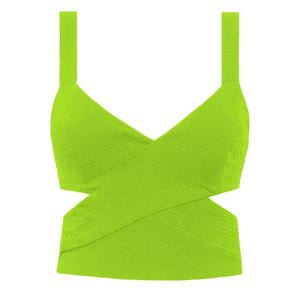 lime green top