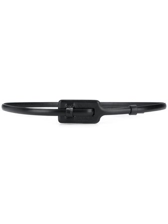 Off-White Zip-Tie Adjustable Belt OWRB019E199900771000 Black | Farfetch
