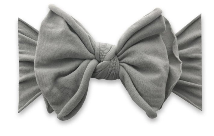 grey bow