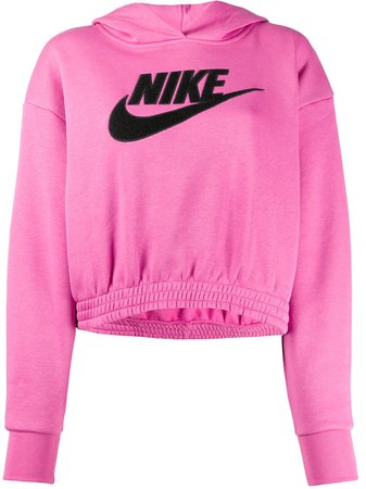 Nike Long Sleeved Nike Swoosh Logo Hoodie - Farfetch