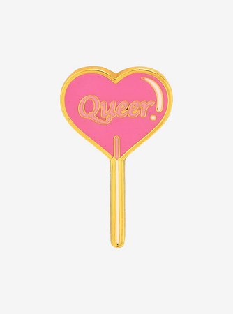 Queer Lollipop Enamel Pin