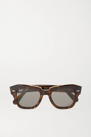 Tortoiseshell Wayfarer square-frame tortoiseshell acetate sunglasses | Ray-Ban | NET-A-PORTER