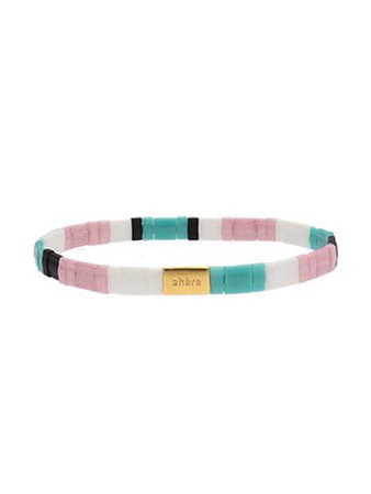 [x ahere] Miyuki Tila Beads Bracelet | W Concept