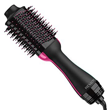 Amazon.com: REVLON One-Step Hair Dryer And Volumizer Hot Air Brush, Black, Packaging May Vary: Beauty