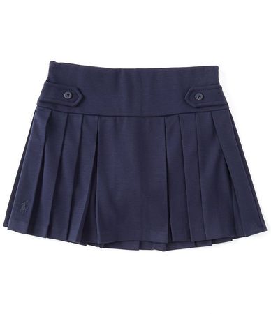 navy Polo mini skirt