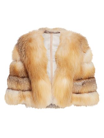 The Fur Salon Fox Fur Cape
