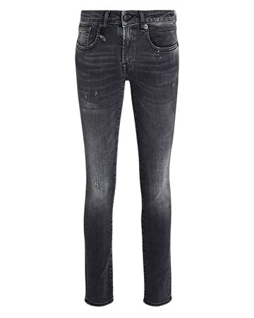 R13 Kate Distressed Skinny Jeans | INTERMIX®