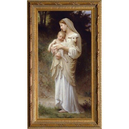 L'Innocence by Bouguereau, Gold Frame | The Catholic Company
