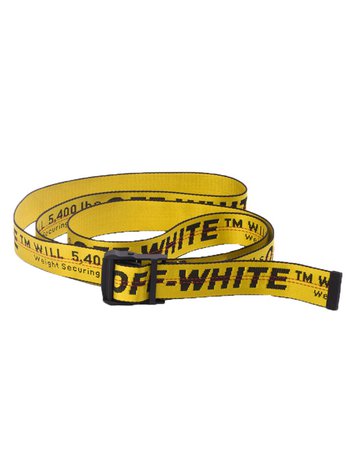 Off-White Yellow/Black Classic Industrial Belt – Antoinette Boutique