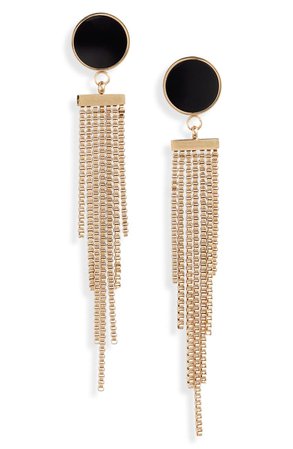 Knotty Deco Chain Tiered Drop Earrings | Nordstrom