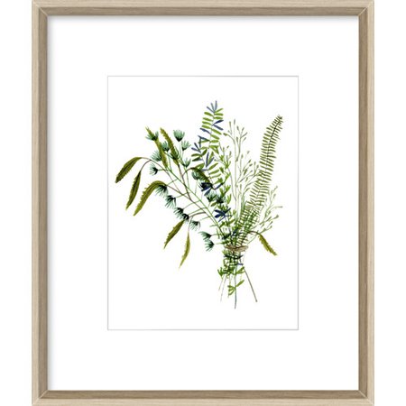 Green Bouquet I Framed Print | Temple & Webster