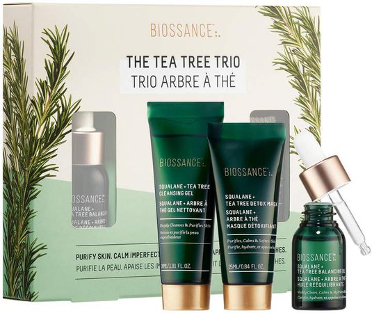 Biossance - The Tea Tree Trio