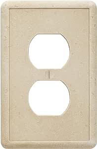 travertine outlet plate