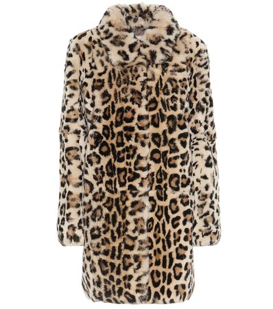 Yves Salomon Meteo leopard-print fur coat