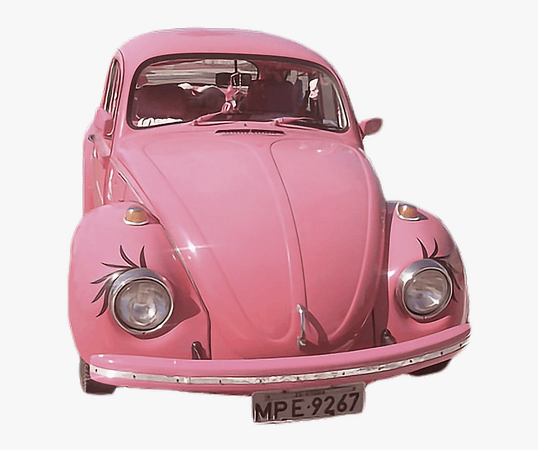 Vintage Pink Volkswagen Bug 💕🌸🎀