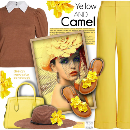 Yellow Pants - Fashion look - URSTYLE