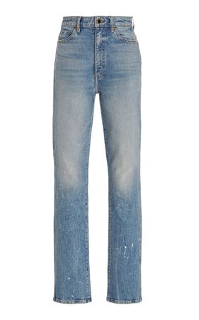 Daria Rigid High-Rise Skinny Jeans By Khaite | Moda Operandi