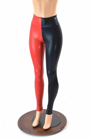 red and black harley quinn pants - Google Search