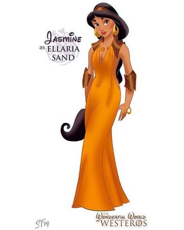 Jasmine as Ellaria Sand