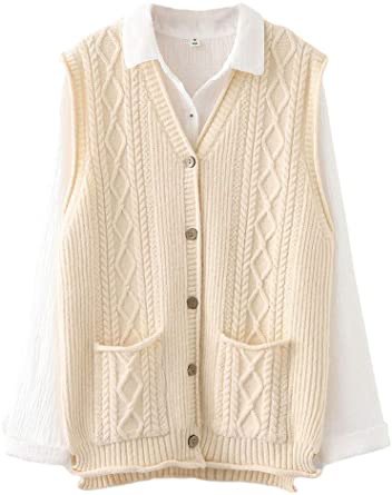 sweater vest collared top