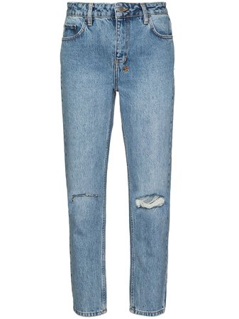 Ksubi Nine O Cropped straight-leg Jeans - Farfetch