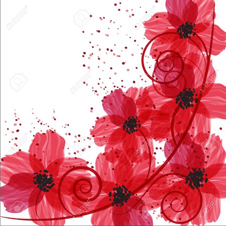 red flower background - Google Search