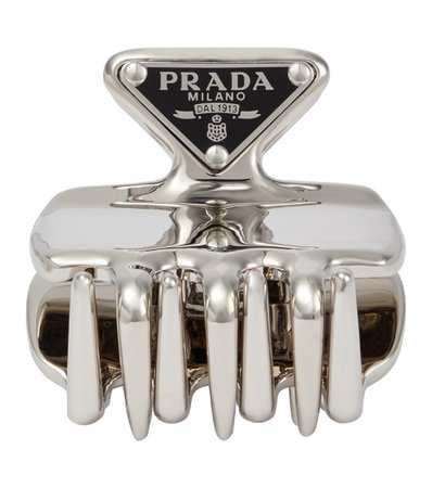 Prada - Logo hair clip | Mytheresa