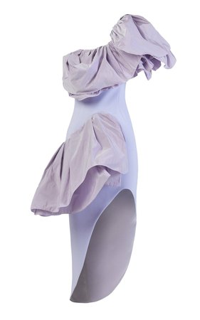 Attentive Ruffled Taffeta Dress by Maticevski | Moda Operandi