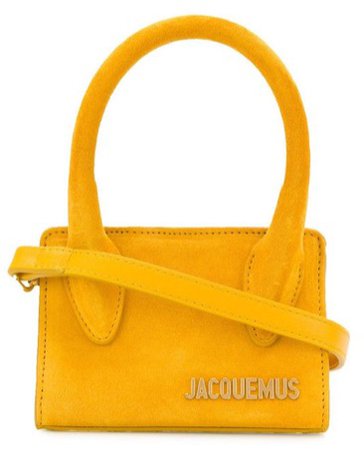 JACQUEMUS Yellow Mini Handbag