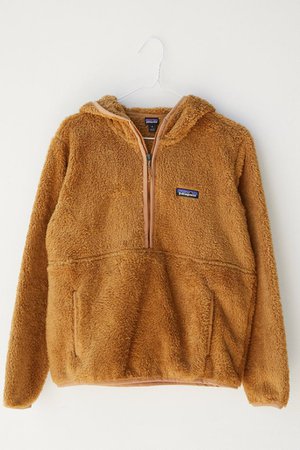 Patagonia Los Gatos Fleece Hooded Half-Zip Jacket | Urban Outfitters